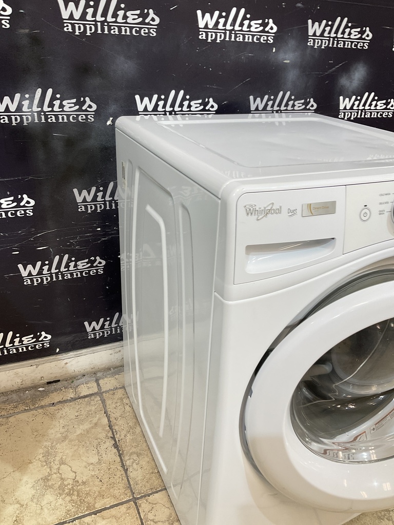 Whirlpool Used Washer Front-load 27inches (white)