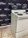 Hotpoint Used Electric Stove 220volts (40/50 AMP) 30inches {no cord} (Bisque/black) 