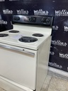Hotpoint Used Electric Stove 220volts (40/50 AMP) 30inches {no cord} (Bisque/black) 