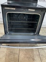 Whirlpool Used Electric Stove 220volts (40/50 AMP) 30inches {no cord} (Stainless Steel) 