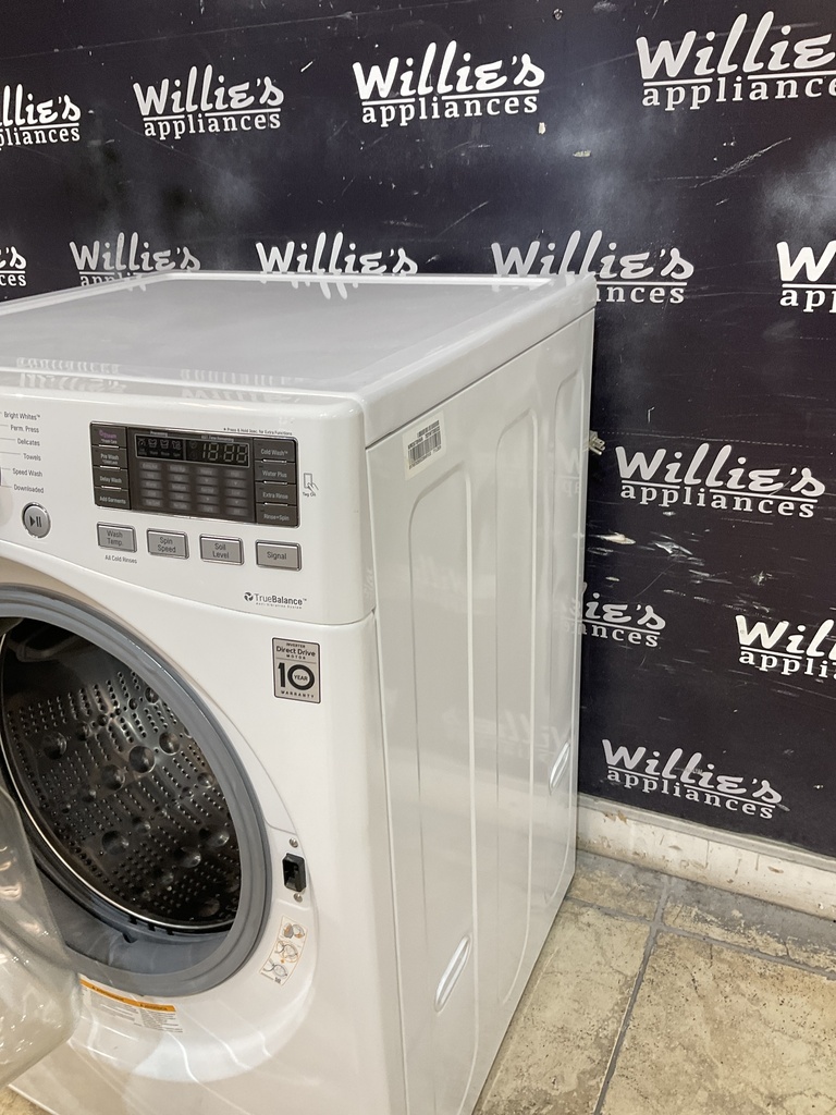 Lg Used Washer Front-load 27inches (White) 