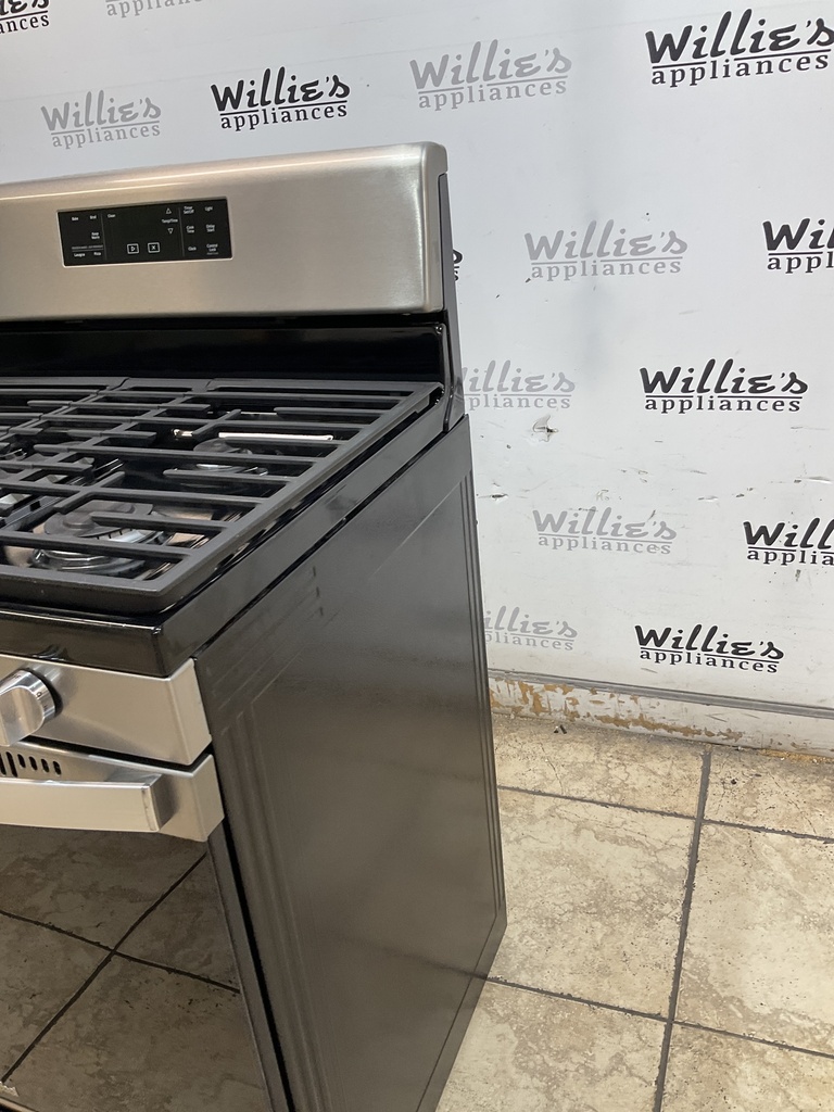 Whirlpool Used Natural Gas Stove 30inches (Stainless Steel) 