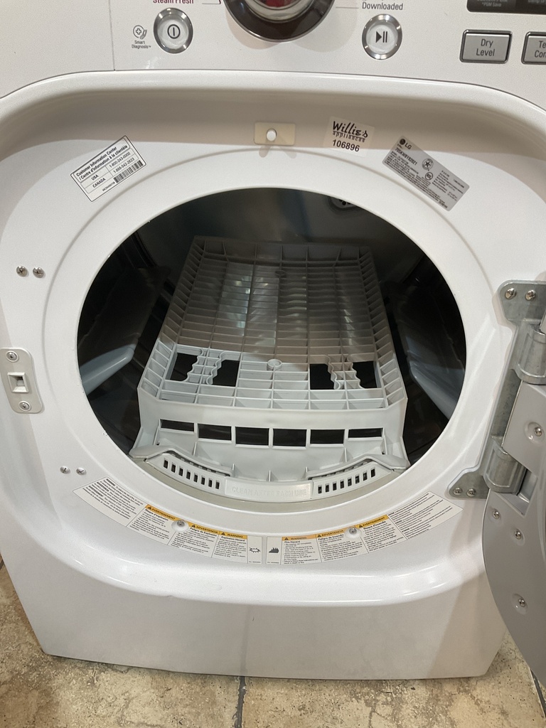 Lg Used Natural Gas Dryer 27inches (White) 