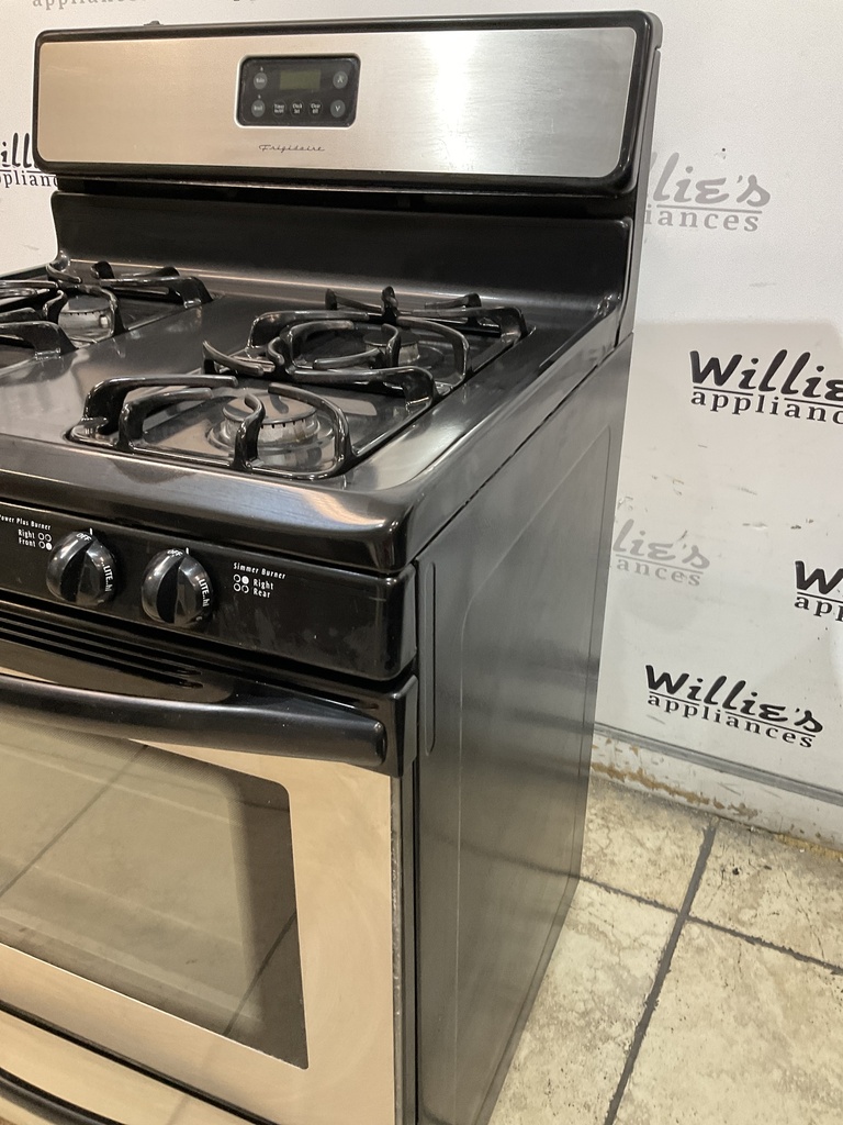 Frigidaire Used Natural Gas Stove 30inches (Stainless Steel) 