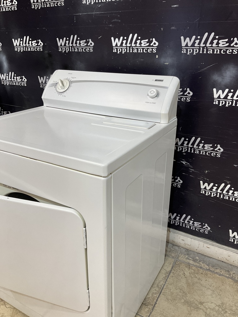 Kenmore Used Electric Dryer 220volts (30 AMP) 29inches {no cord} (White) 