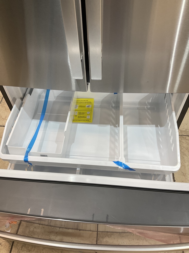 Ge New Open Box Refrigerator French Door 36x70 (Stainless Steel) 