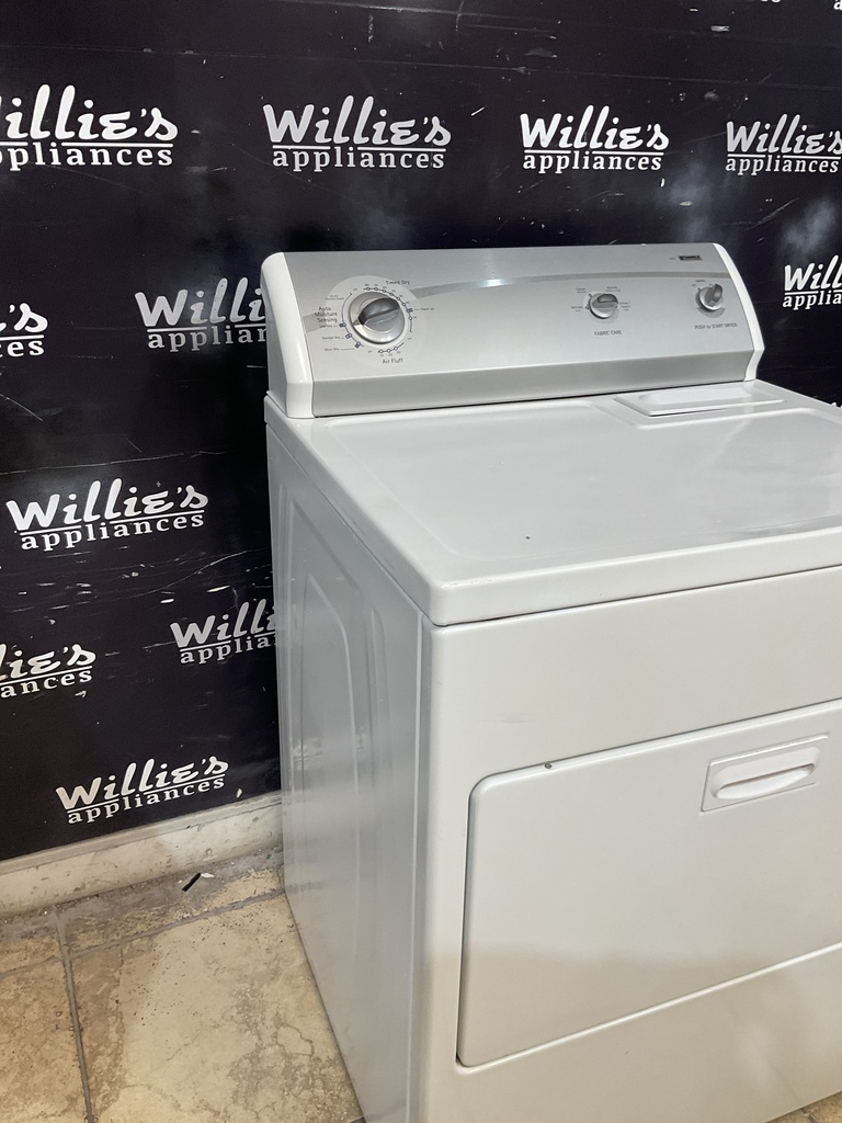 Kenmore Used Electric Dryer 220volts {4 prong} (white) 