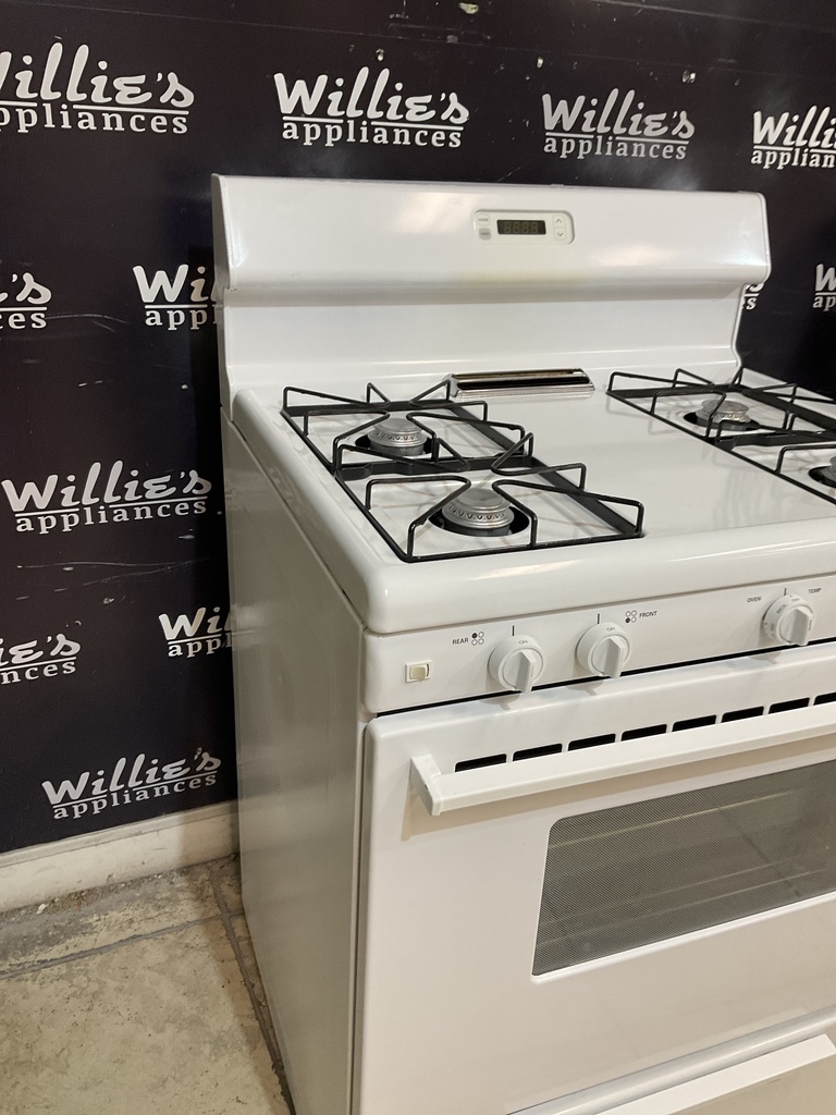 Frigidaire Used Natural Gas Stove 30inches (White)