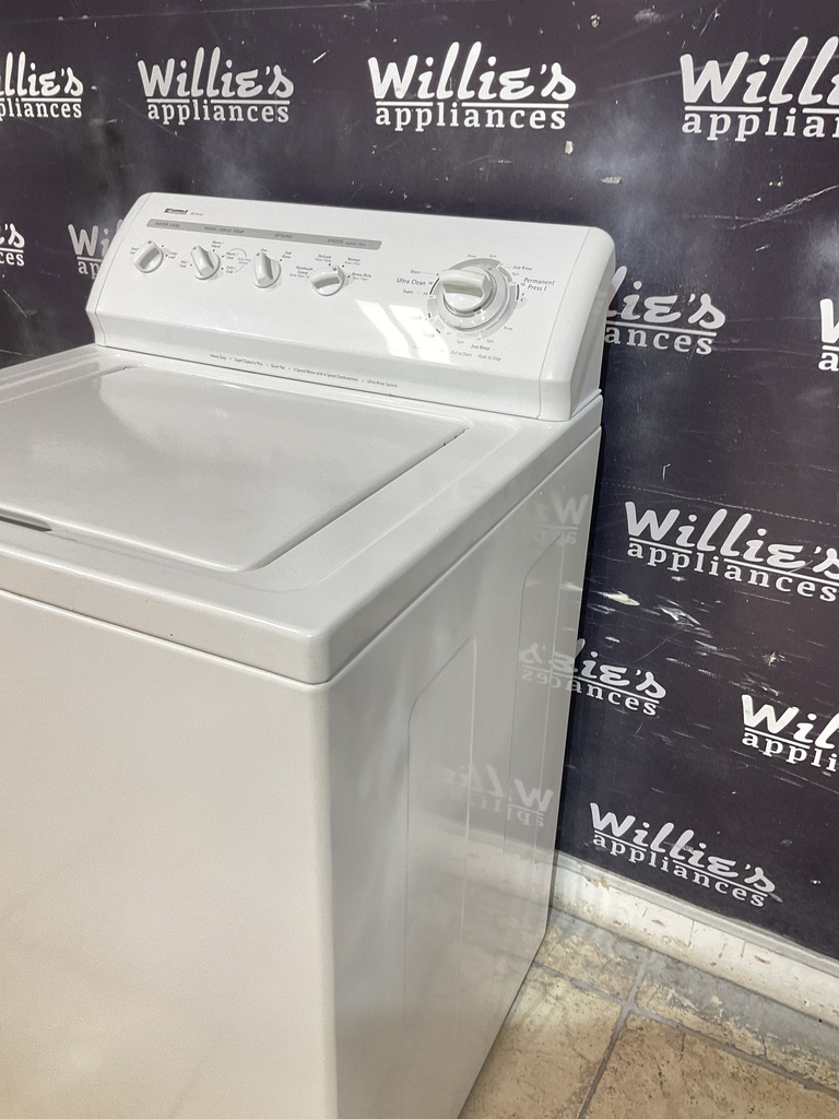 Kenmore Used Washer Top-load 27inches (Whitej 