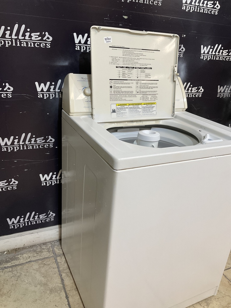 Whirlpool Used Washer Top-load 27inches (white) 