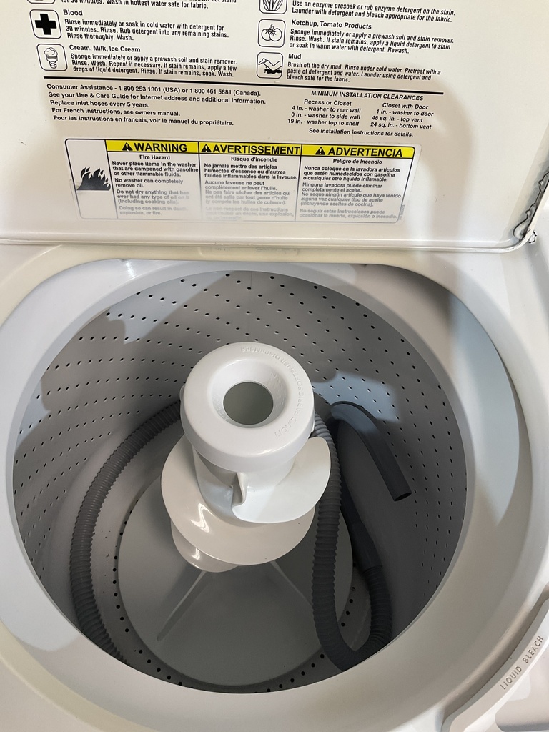 Whirlpool Used Washer Top-load 27inches (white) 