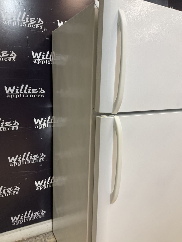 Frigidaire Used Refrigerator Top and Bottom 30x66” (White) 