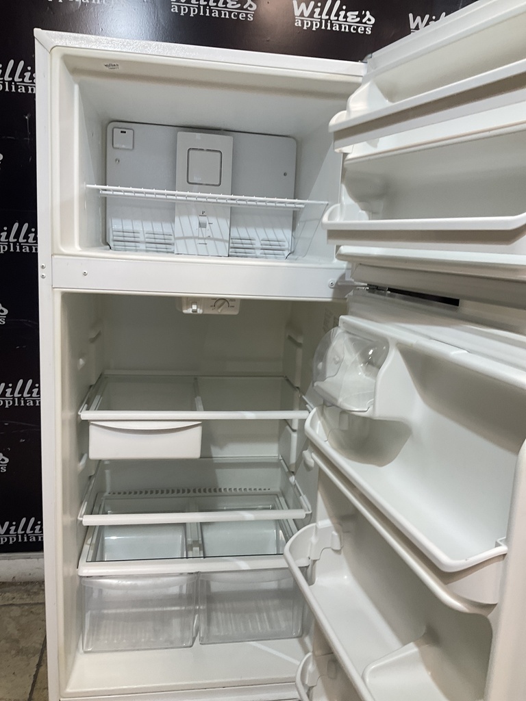 Frigidaire Used Refrigerator Top and Bottom 30x66” (White) 