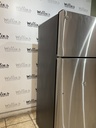 Ge Used Refrigerator Top and Bottom 28x67 (Stainless Steel) 