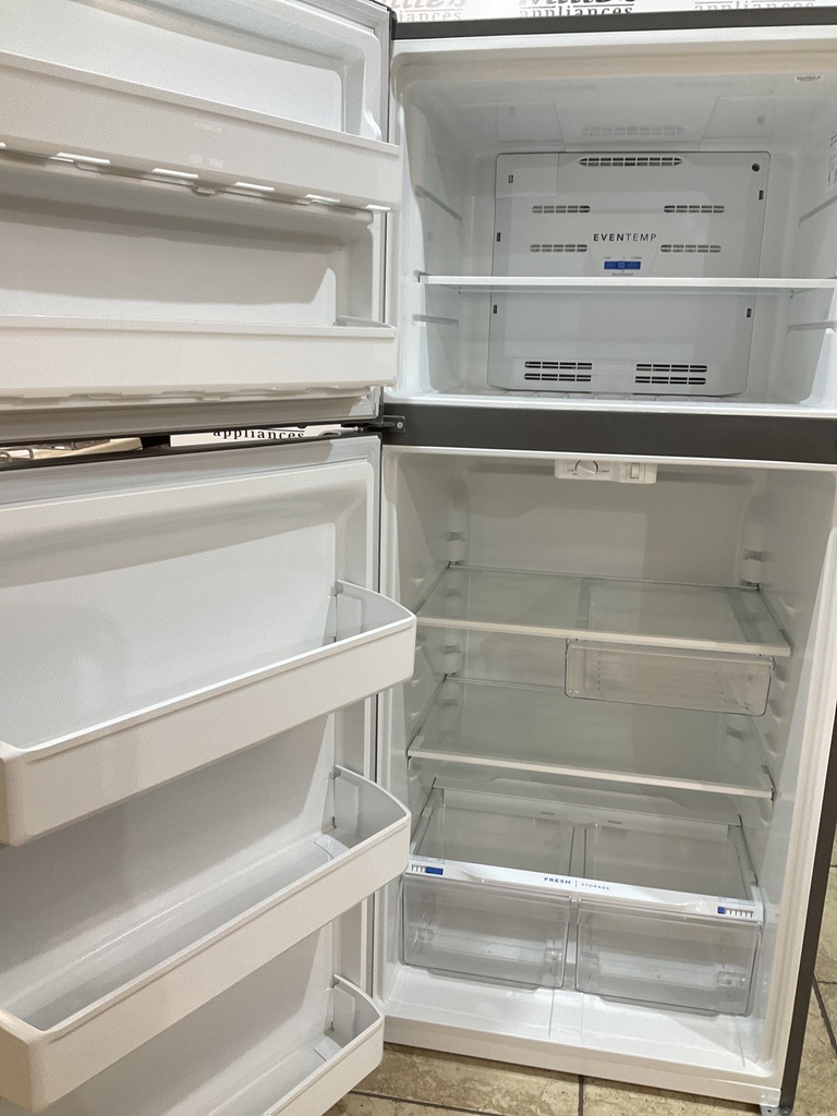 Frigidaire Used Refrigerator Top and Bottom 30x66 (stainless steel) 