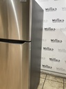 Frigidaire Used Refrigerator Top and Bottom 30x66 (stainless steel) 