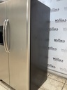 Ge Used Refrigerator Side by Side 36x70 (Stainless Steel) 