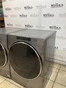 Whirlpool Used Electric Set Washer/Dryer 220volts (30 AMP) 27inches {no cord} (Grey)