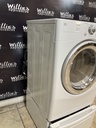 Lg Used Electric Dryer 220volts (30 AMP) 27inches {4 prong} (White)