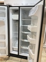 Ge Used Refrigerator Side by Side 33 1/2” x 67 1/2” (Stainless Steel) 