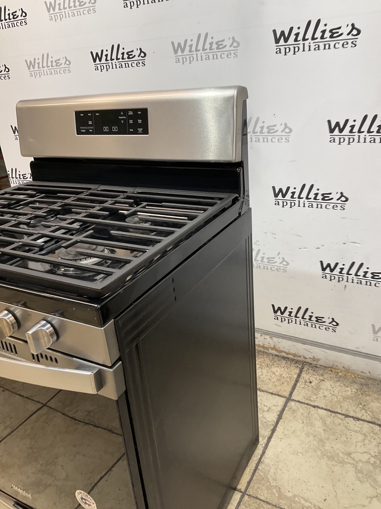 Whirlpool Used Natural Gas Stove 30inches (Stainless Steel) 