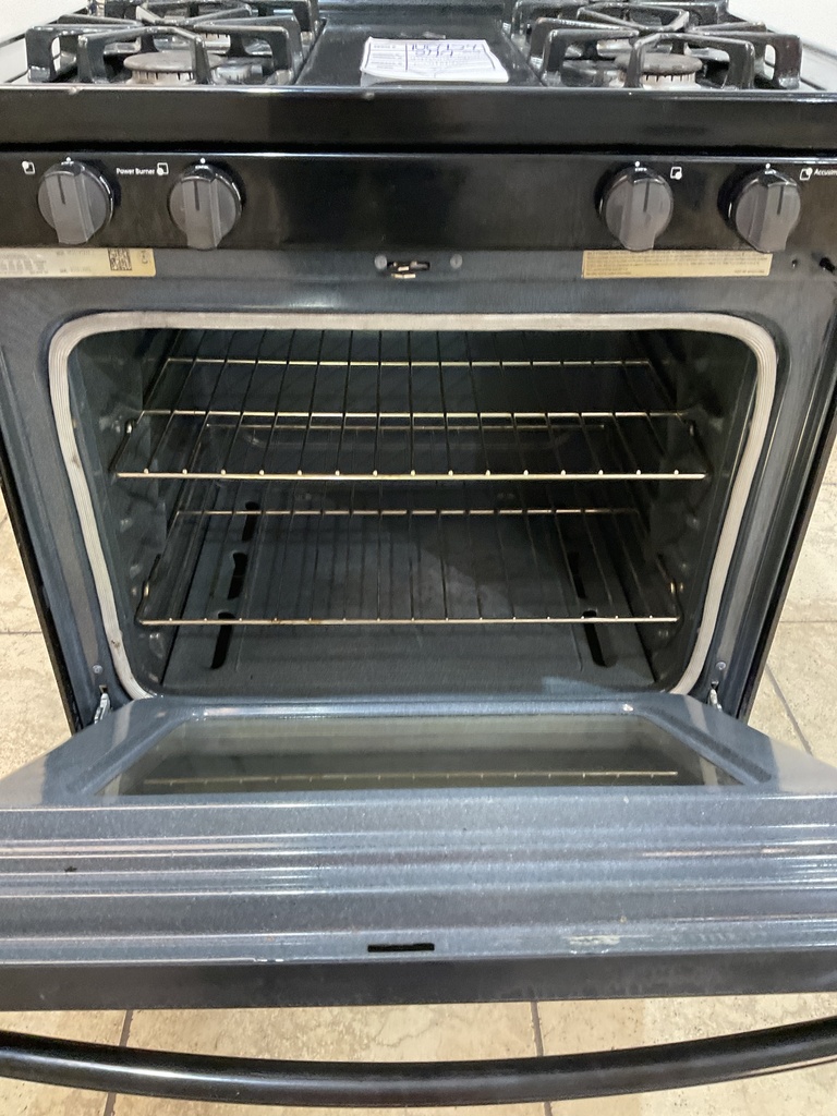 Whirlpool Used Natural Gas Stove (stainless steel) 