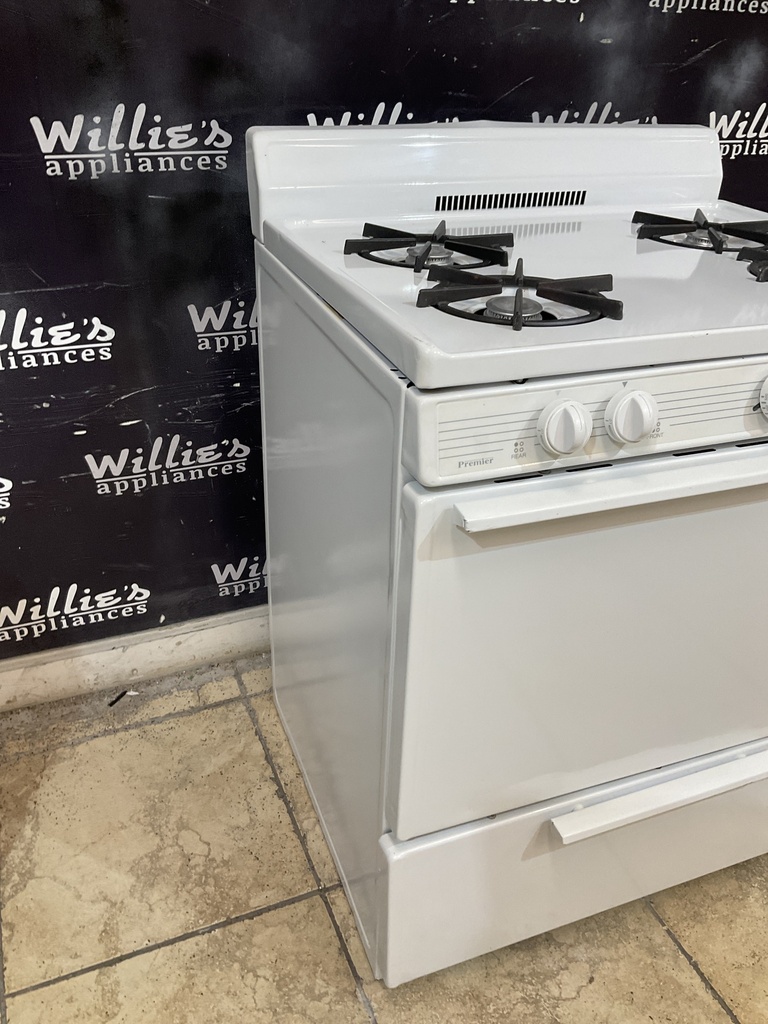 Premier Used Natural Gas Stove 30inches (white) 