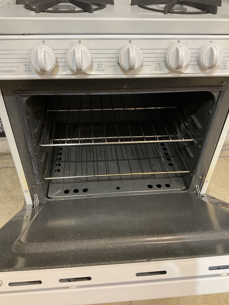 Premier Used Natural Gas Stove 24inches (white) 