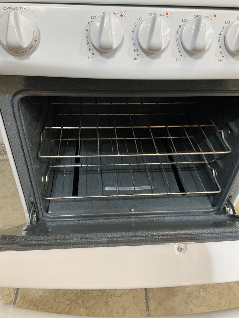 Hotpoint Used Natural Gas Stove 24inches (White) 