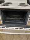 Ge Used Electric Stove 220volts (40/50 AMP) 30inches {no cord} (White) 