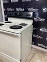 Hotpoint Used Electric Stove 220volts (40/50 AMP) 30inches {no cord} (bisque/black) 