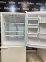 Kenmore Used Refrigerator Top and Bottom Mount 30x66 1/2” (Bisque) 