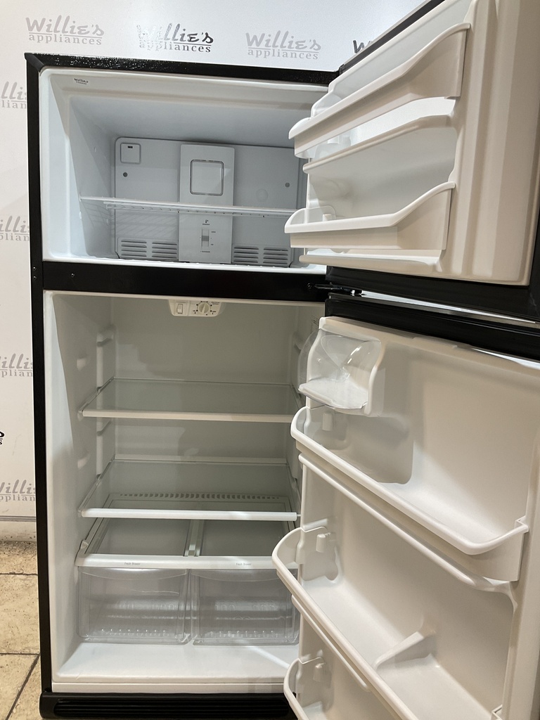 Frigidaire Used Refrigerator Top and Bottom 30x66 (Stainless Steel) 