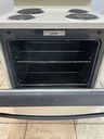 Ge Used Electric Stove 220volts (40/50 AMP) 30inches {no cord} (Bisque/black) 