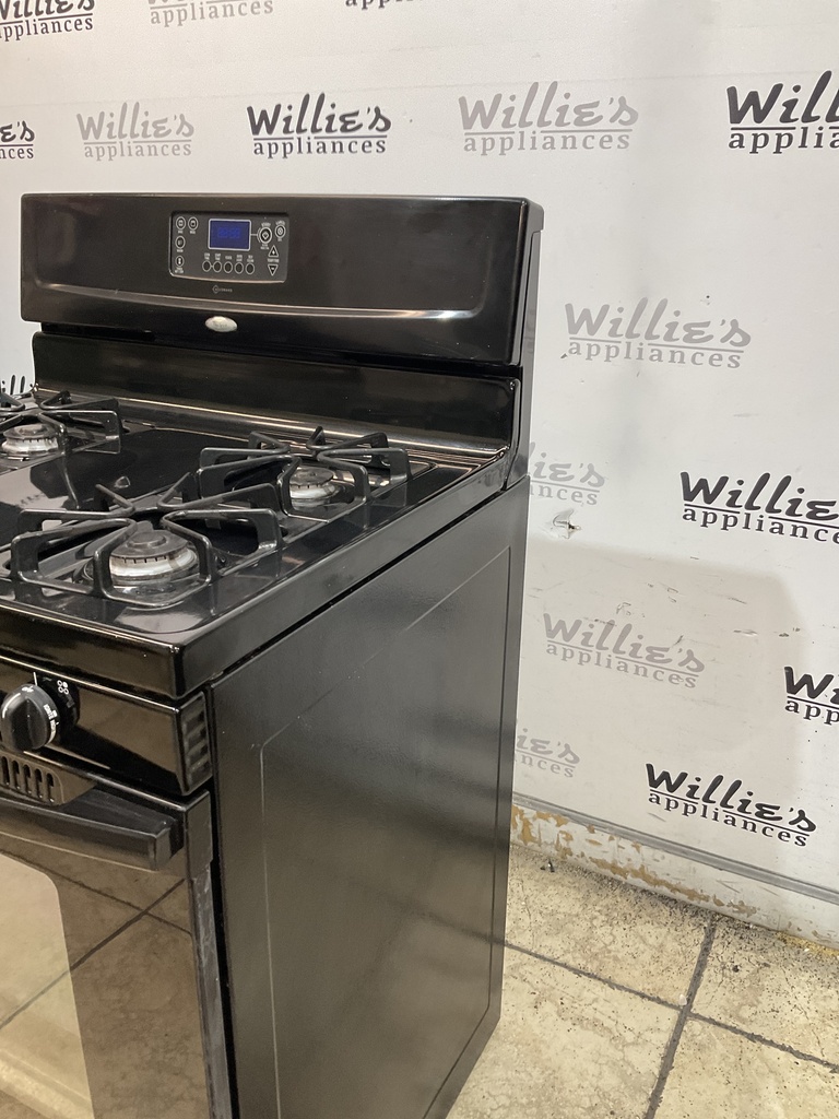 Whirlpool Used Natural Gas Stove 30inches (Black) 