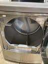 Lg Used Electric Dryer 220volts (30 AMP) 27inches{3 prong} (Grey) 