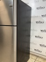 Frigidaire Used Refrigerator Top and Bottom 30x68 1/2” (Stainless Steel) 