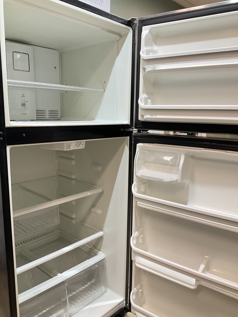 Frigidaire Used Refrigerator Top and Bottom 30x68 1/2” (Stainless Steel) 
