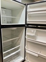 Frigidaire Used Refrigerator Top and Bottom 30x68 1/2” (Stainless Steel) 