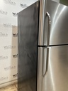 Frigidaire Used Refrigerator Top and Bottom 30x68 1/2” (Stainless Steel) 