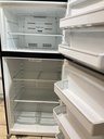 Frigidaire Used Refrigerator Top and Bottom 30x66 (Black) 