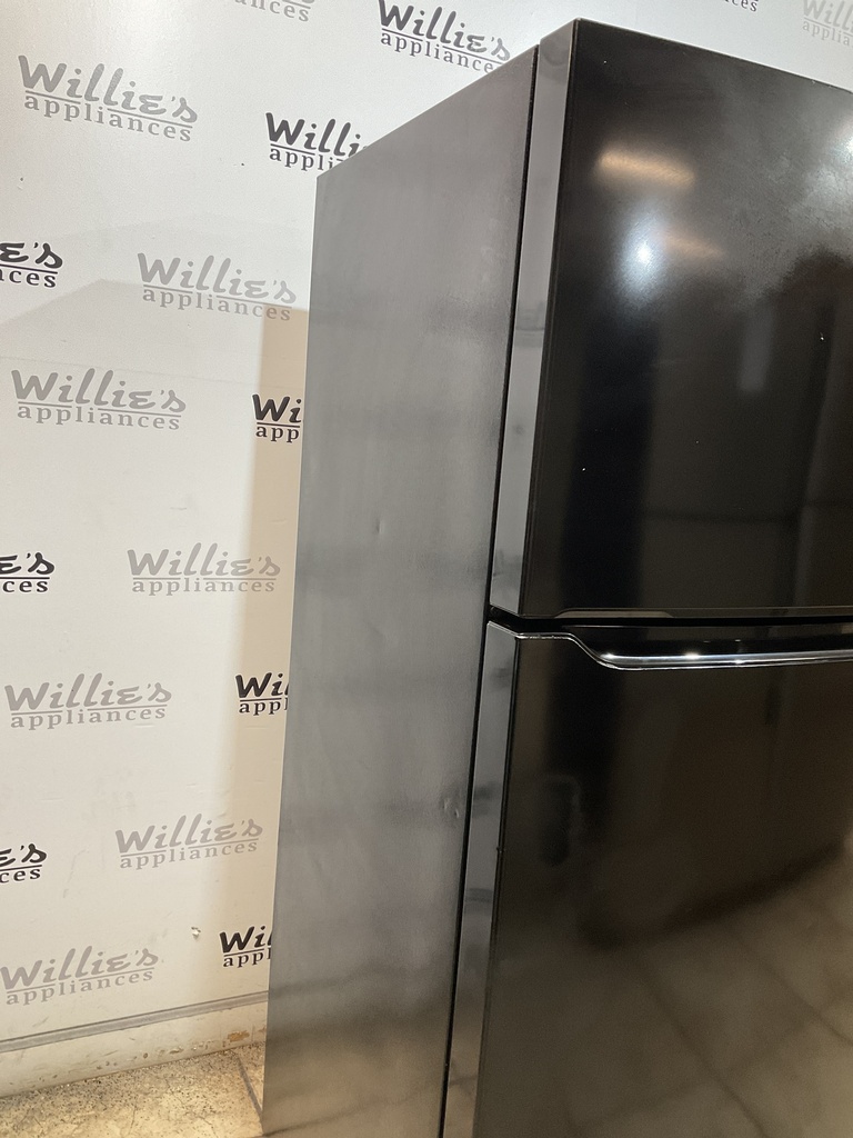 Frigidaire Used Refrigerator Top and Bottom 30x66 (Black) 