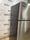 Frigidaire Used Refrigerator Top and Bottom 30x65 1/2” (Stainless Steel)