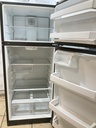 Ge Used Refrigerator Top and Bottom 28x67 (Stainless Steel) 