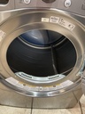 Lg Used Natural Gas Set Washer/Dryer Front-load 27inches (Grey) 