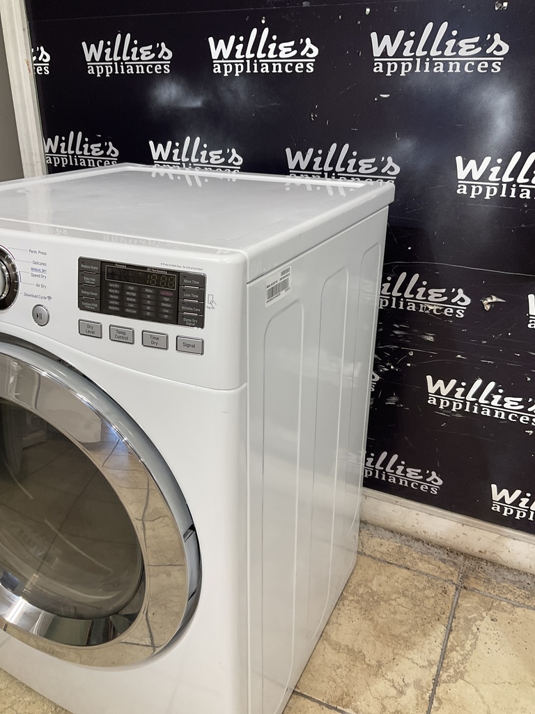 Lg Used Natural Gas Dryer 27inches (White) 