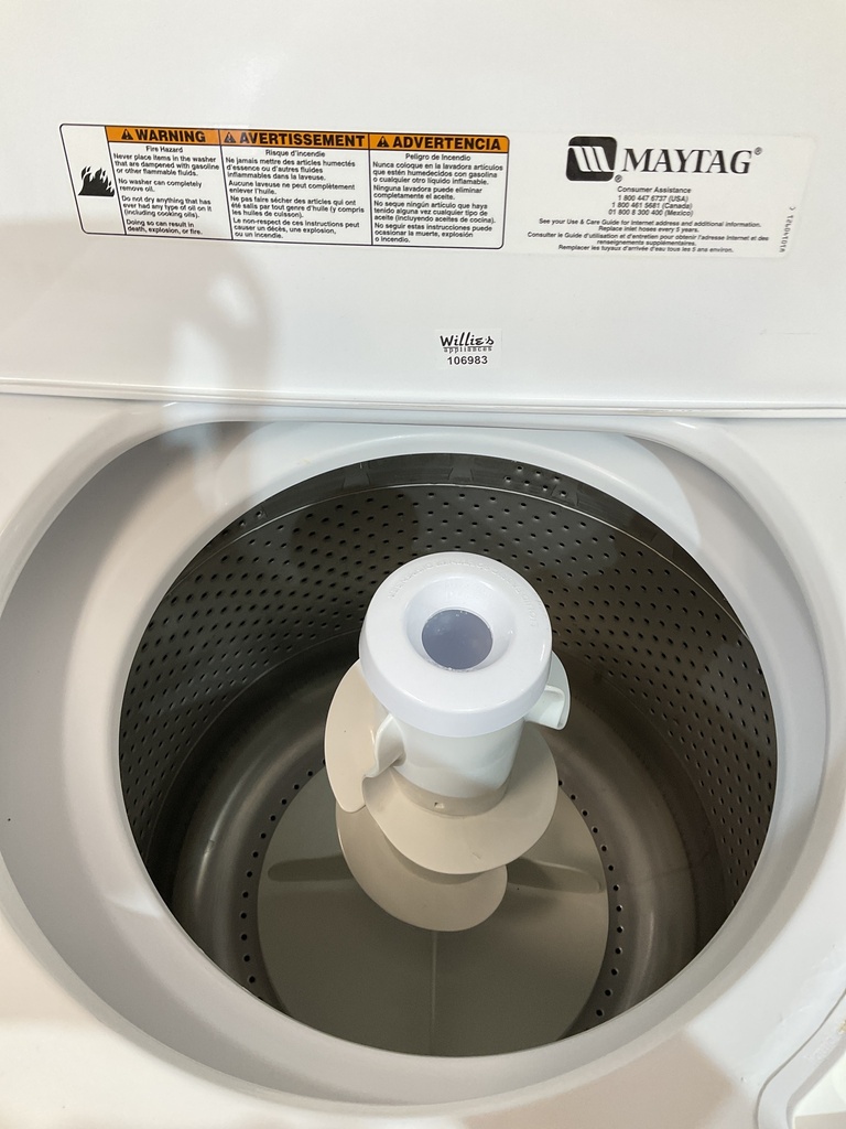 Maytag Used Washer Top-load 27inches (White)