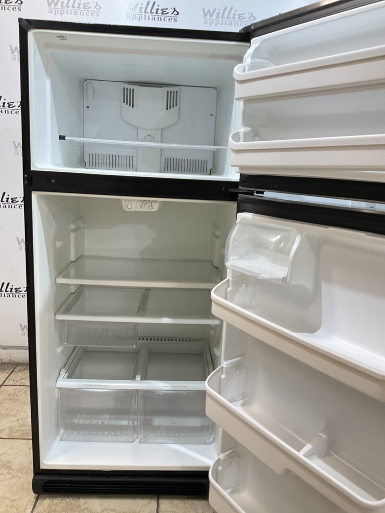 Frigidaire Used Refrigerator Top and Bottom 30x66 1/2” (Stainless Steel) 