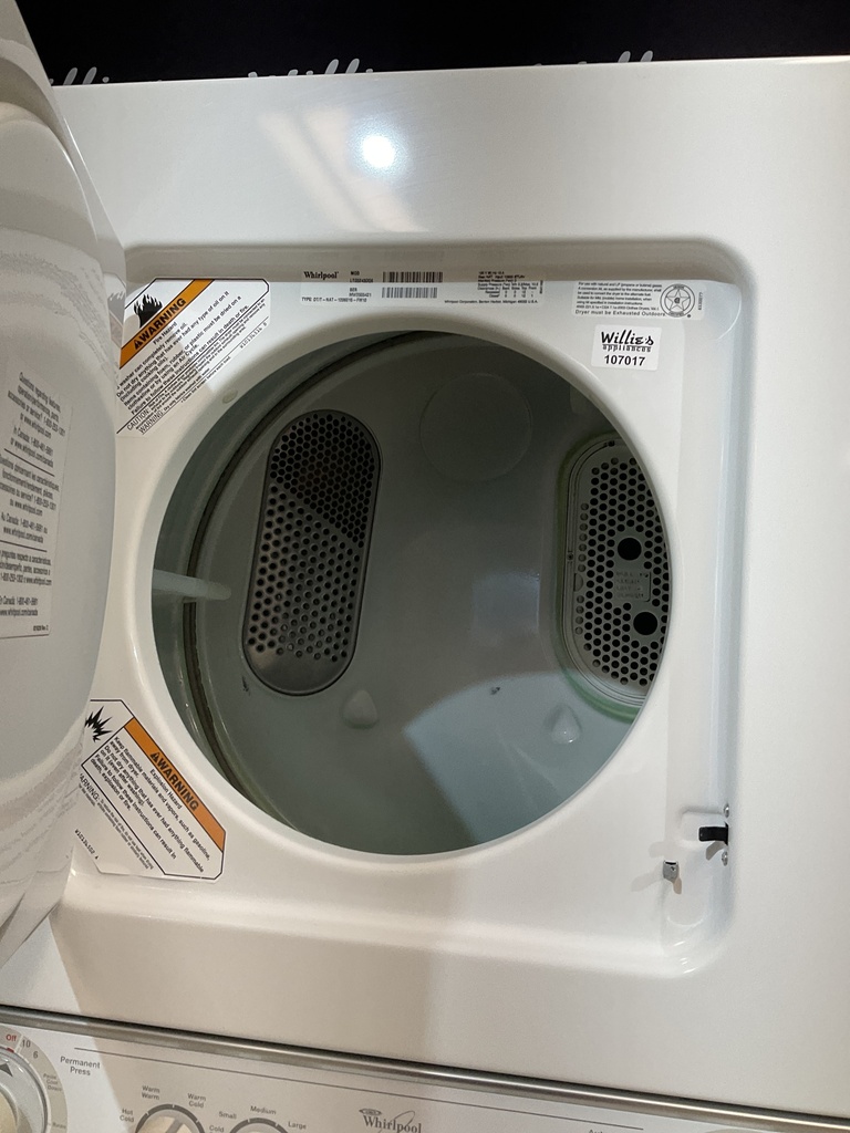 Whirlpool Used Natural Gas Unit Stackable 24x71 (White) 