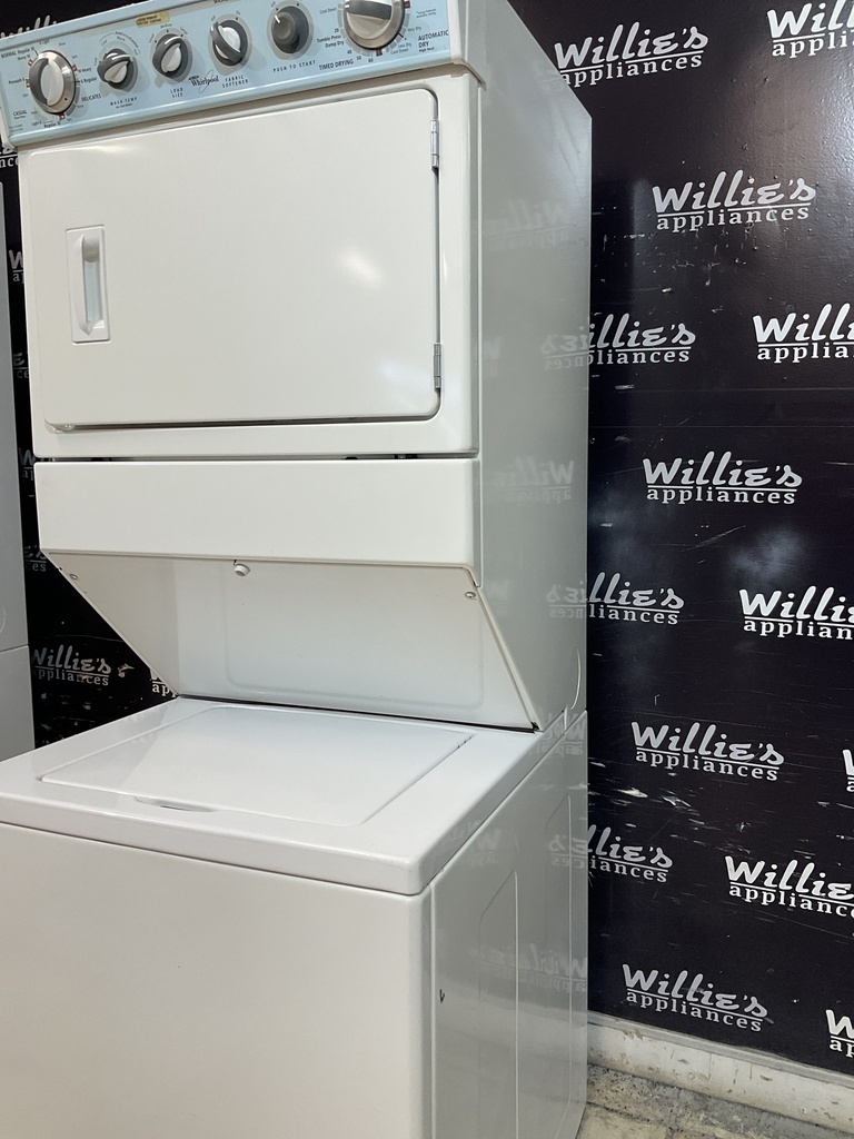 Whirlpool Used Natural Gas Unit Stackable 27x73 (White) 